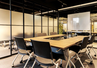 Conference Room B with whiteboard